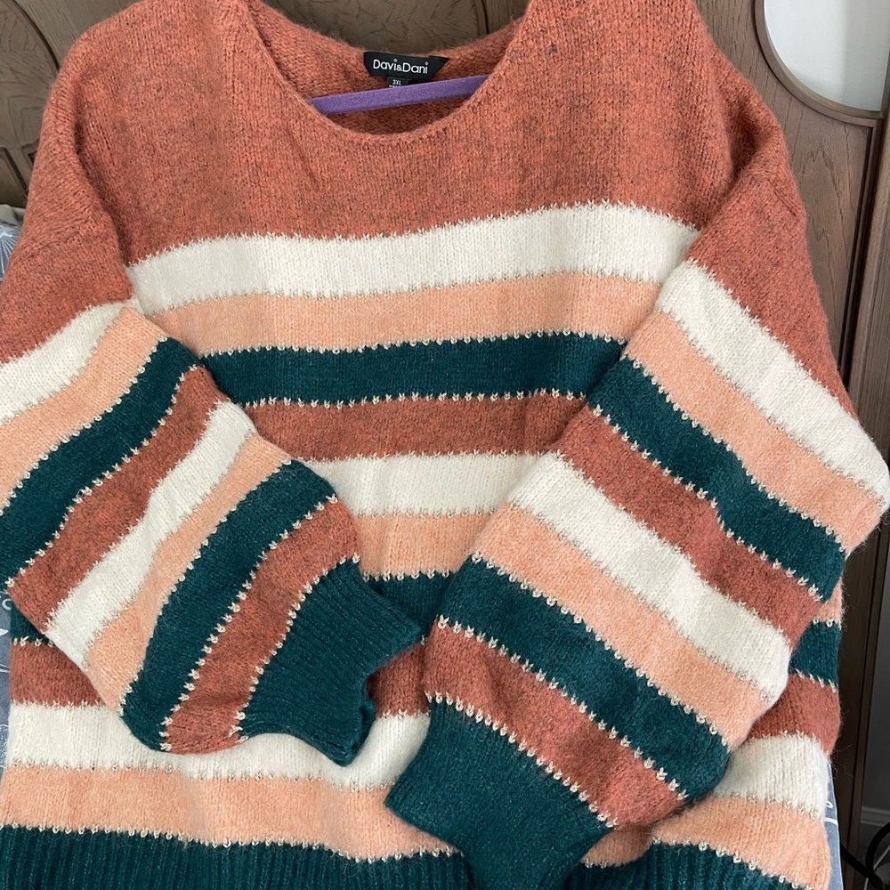 Davi & Dani Multi Color Sweater